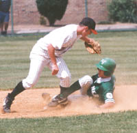 Ryan's Joe Corsanico misses a tag